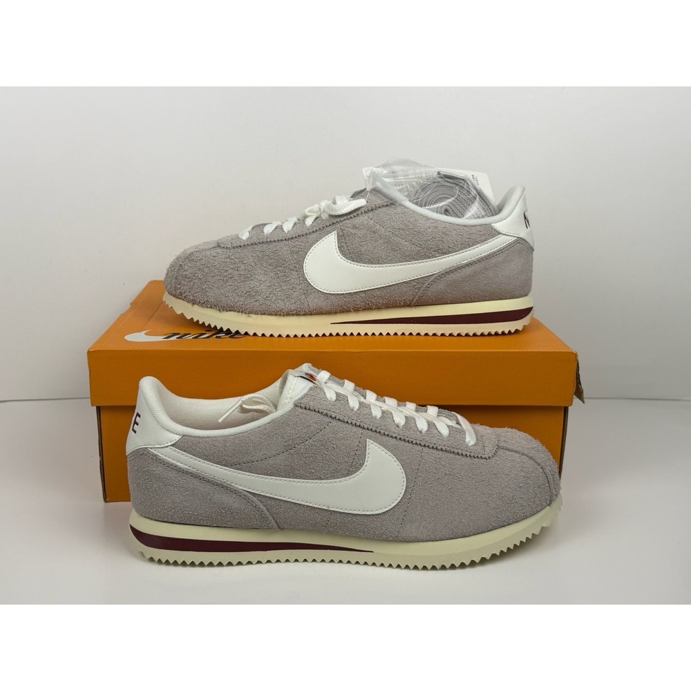 Nike Cortez SE Sneakers Men's Size 9.5 College Grey/ Sail HF3142-001